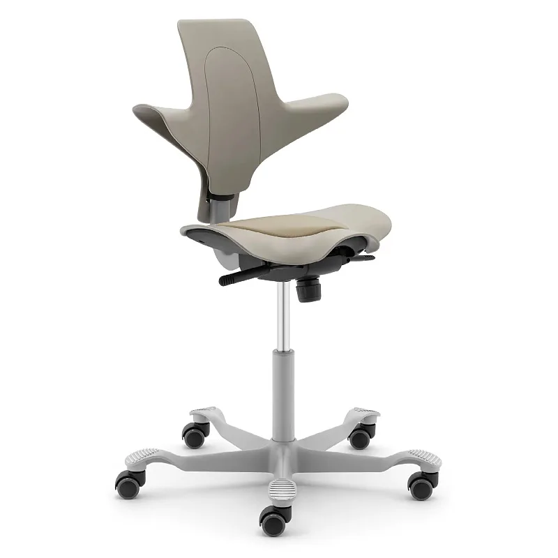 Riding Chair Ergonomic Office Chair Computer Saddle Chair Waist Swivel  Lift