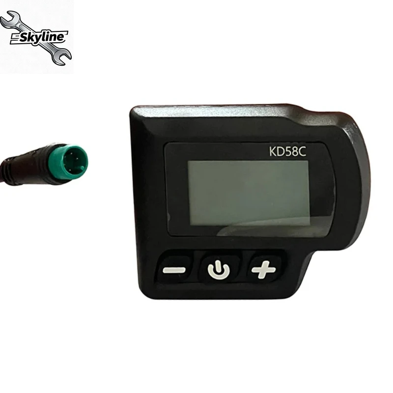 

EBike LCD Display Electric Bike Accessories 48V Speed Control Panel Electric Mountain Bike Part E-Scooter