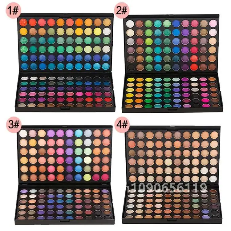 Makeup Set Kit 120 Color Make up Pallete Nude Eye Shadow Professional Shimmer Matte Glitter Eyeshadow Waterproof Shadows Palette