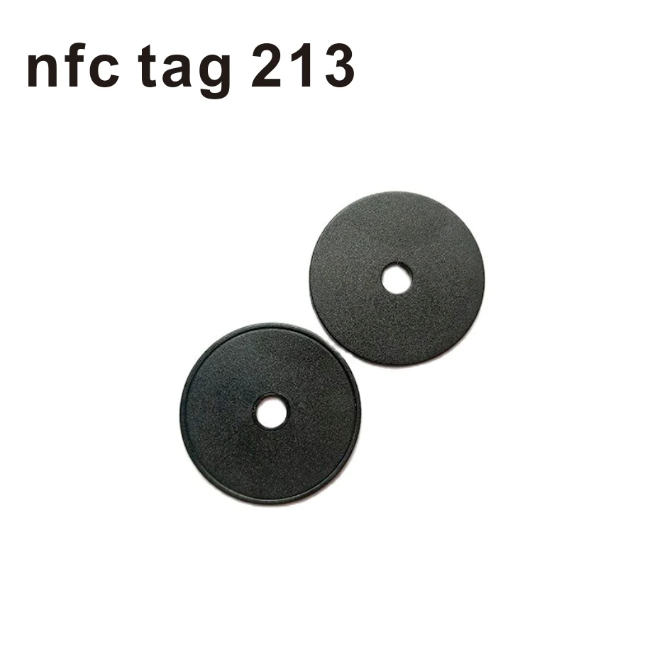 10pcs 30mm NFC patrol tab NTAG213 electronic tags NFC Checkpoint Label Tag Guard Tour Patrol System