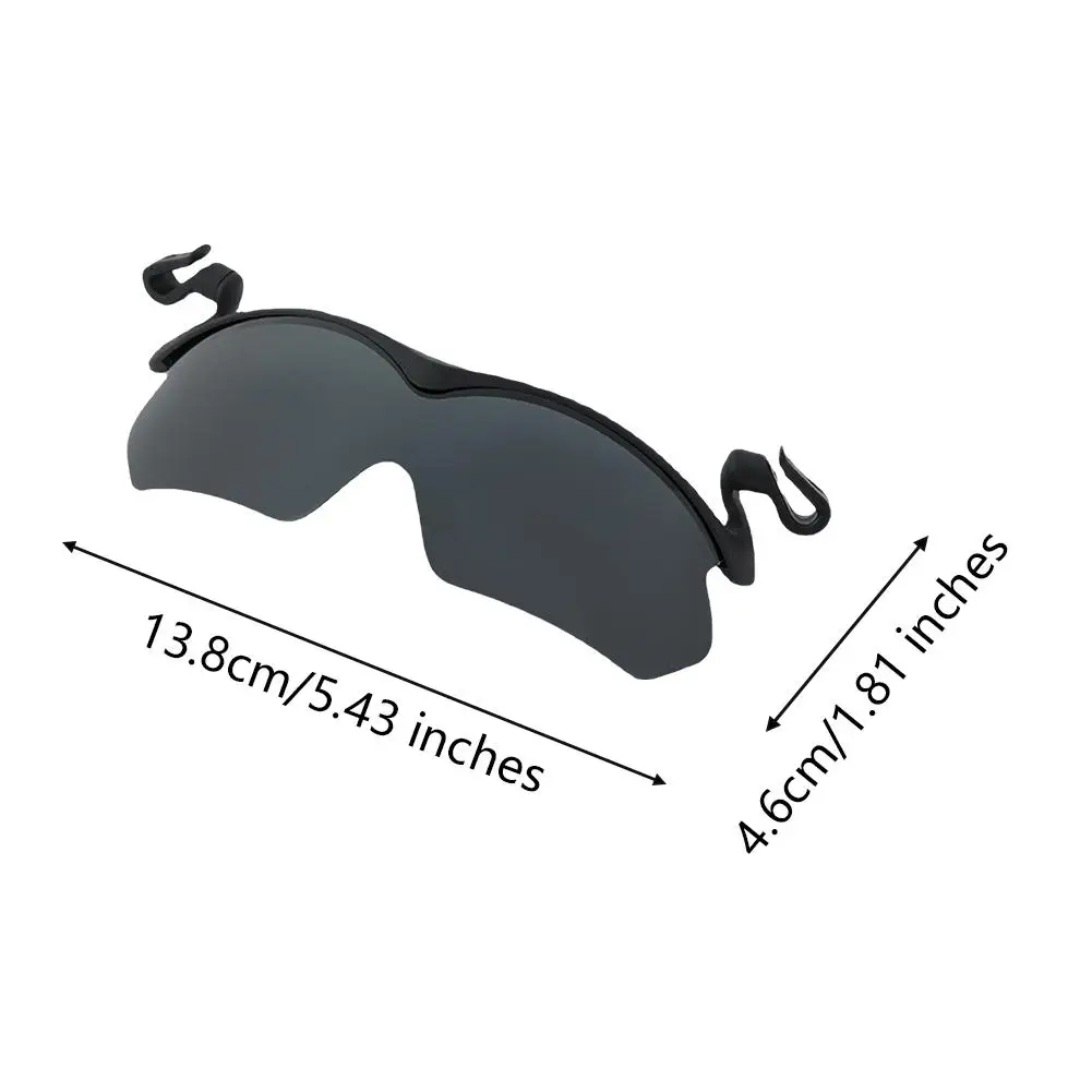 2024 Hat Clip Polarized Sunglasses Reversible Sunglasses Sunglasses Sunscreen And UV Protection Summer Outdoor Leisure Sports