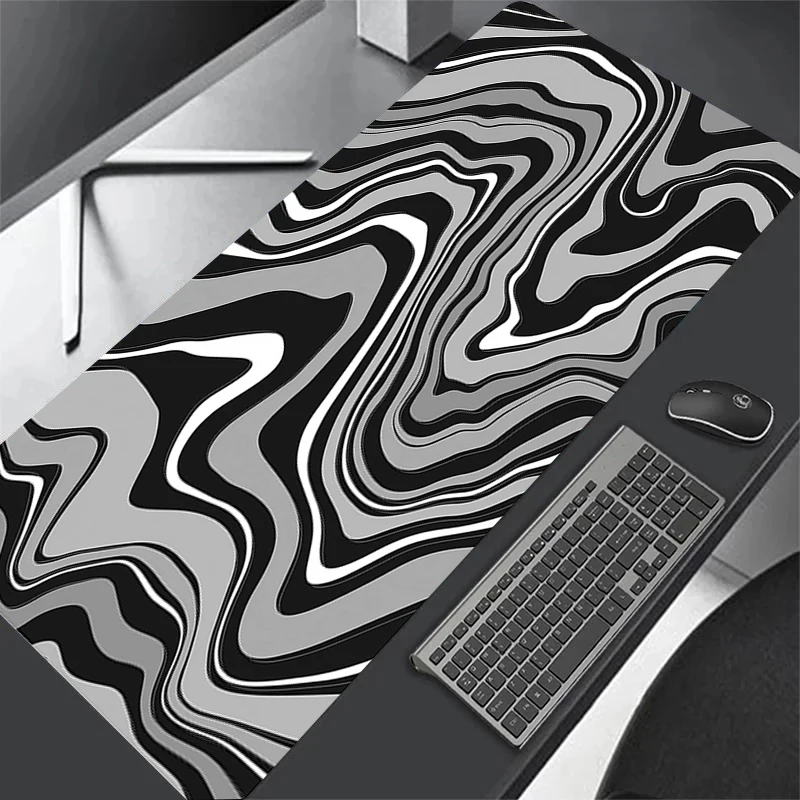 Strata Liquid Art Swirl Mousepad Gamer Fast Delivery Candy Color Rubber Keyboards Pink Mouse Pad Office Carpet Computer Desk Mat