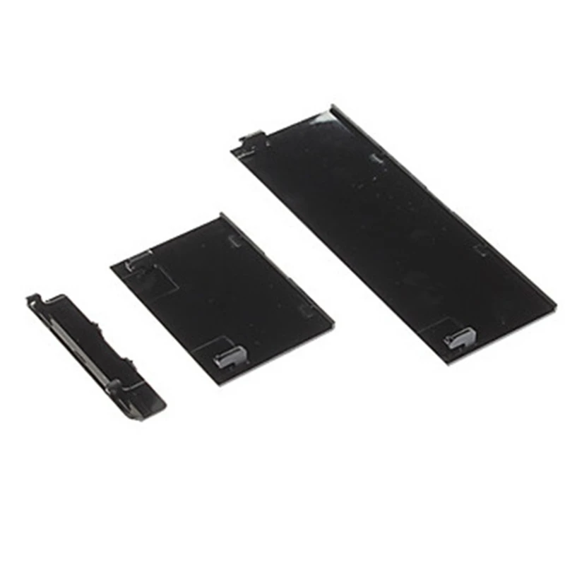 غطاء فتحة باب بطاقة الذاكرة لوحدة التحكم وي ، غطاء بديل ، أبيض وأسود ، 3 أجزاء ، اكسسوارات دروبشيب ، 3 قطع