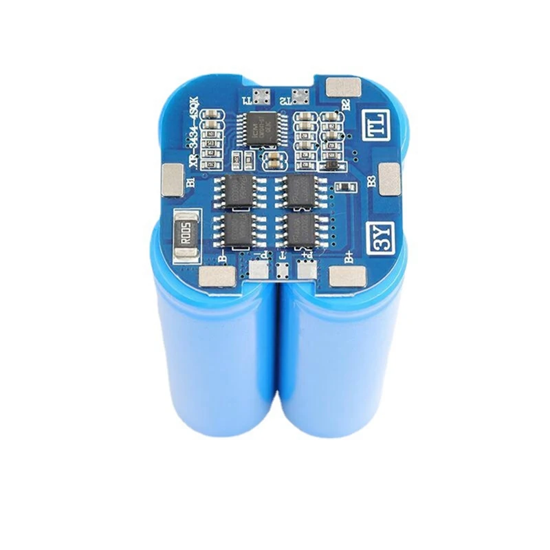 1Pcs 4S BMS 10A 14.8V 18650 Lithium Battery Protection Board Sweeping Machine Solar Lithium Battery Protection Board