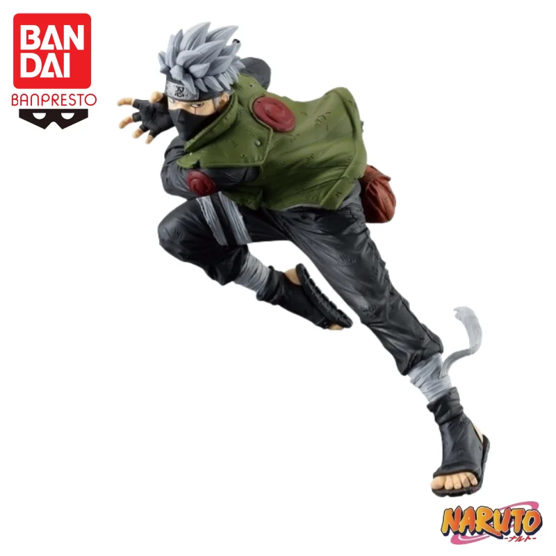 In Stock Bandai Banpresto Original Naruto Figure Colosseum Hatake Kakashi Model Doll Brand New Boxed Action Figure Figurine