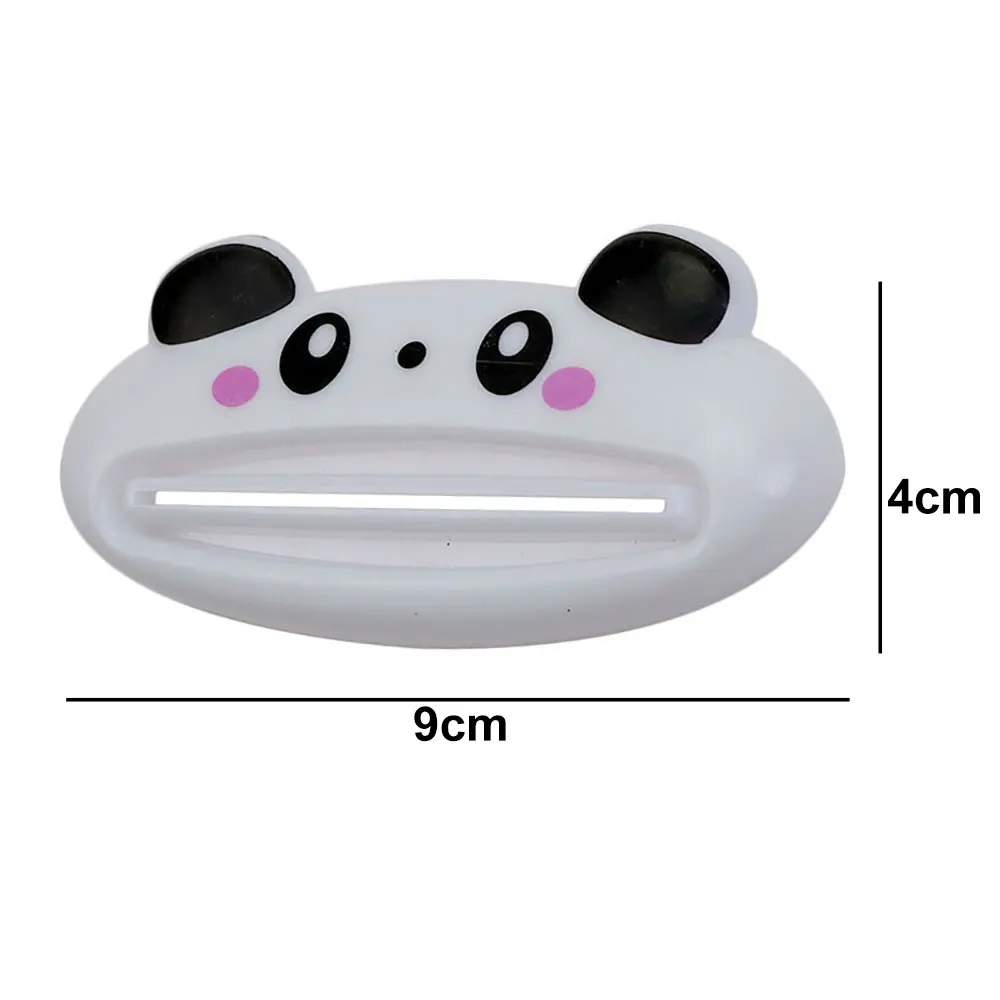 JCD 3PCS Cartoon Toothpaste Squeezer Dispenser Facial Cleanser Clips Toothpaste Tube Saver Squeezer Bathroom Accessories