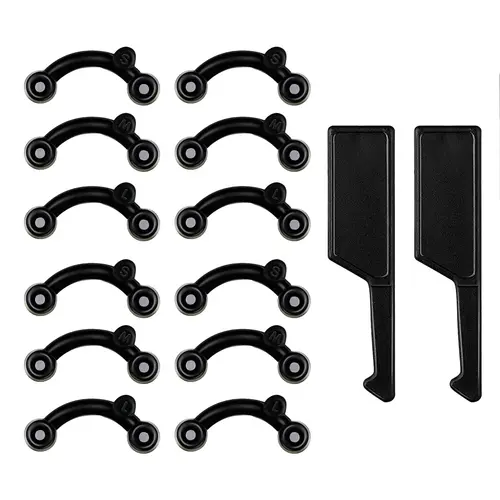 2 juegos de Lifting de nariz, moldeador de nariz, adelgazador de nariz, Corrector de nariz, puente Alisador, herramienta de belleza, 3 tamaños, sin dolor