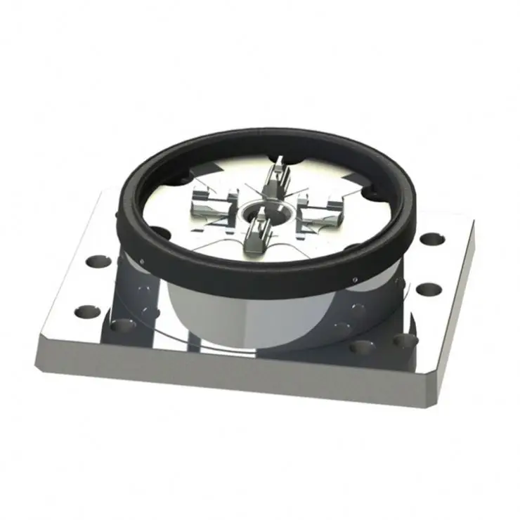 

TEBAK Customization D150 3R CNC Pneumatic Table Chuck Power 4 Jaw Independent Chucks Pneumatic Air Cnc Lathe Power Chuck