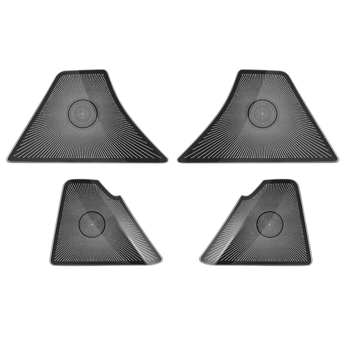 

Чехлы на дверной звуковой сигнал автомобиля, дверной рожок из нержавеющей стали, аксессуары для интерьера для Mazda CX-60 2022 2023, RHD, черный