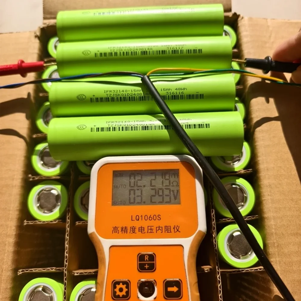 

NEW 3.2V15Ah 32140 LiFePO4 Battery 15000mAh DIY 12V 24V High-Power Electric Sightseeing Car Golf Car Electric Tool Battery Pack