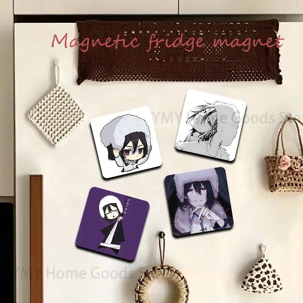 Cartoon Fyodor D B-Bungo S-Stray Refrigerator Magnets the Perfect Choice for Home Create Warm Cozy Home Decor Gifts