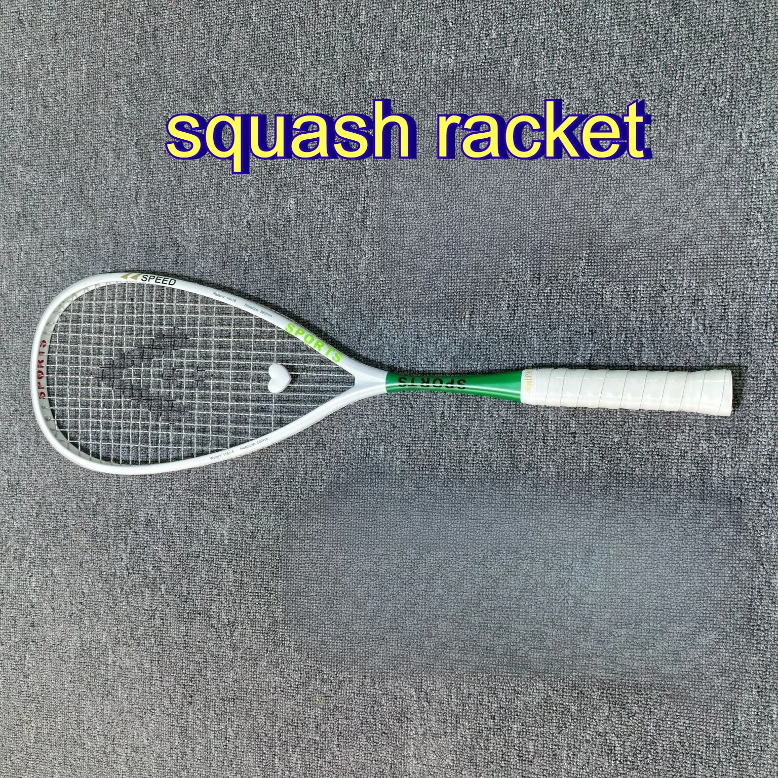 Lightweight Squash Rackets Beginner Durable Hit Squash Rackets Full Carbon Portable Training Racket Professional Racquet Sports