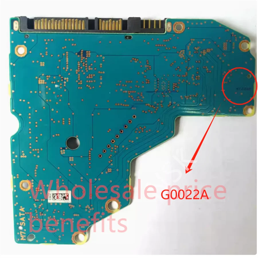 Original G0022A G0044A G0085A FOR Toshiba desktop 10TB 12TB hard drive circuit board number PCB board 20F0 FKR39C  R-77 SATA 3.5