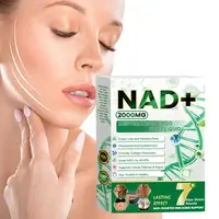 1-20 cajas más nuevas NAD + 2000MG Resveratrol y PQQ líquido Oral efecto duradero NAD + Booster soporte para el envejecimiento de la piel resta joven y saludable