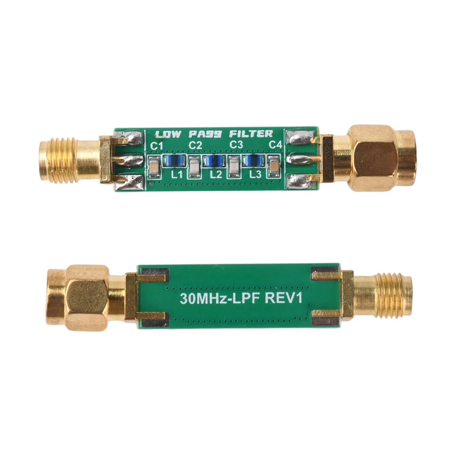 

30MHz LPF Low Pass Filter Module HF Interference Suppression for SW MW Radio Communication Radar Industrial Monitoring