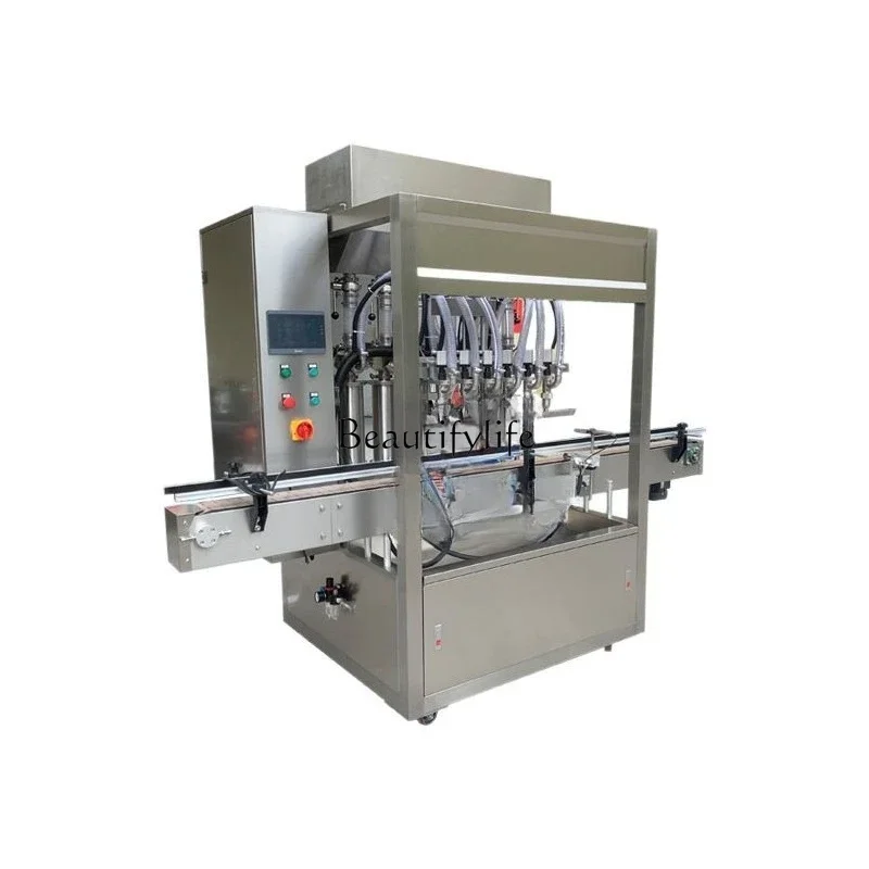 4Automatic piston filling machine Antifreeze shampoo filling machine