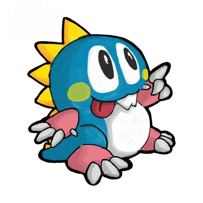 

Bubble Bobble Arcade Car Stickers and Decals DIY Custom Printing Fashion Anime Window Decoration