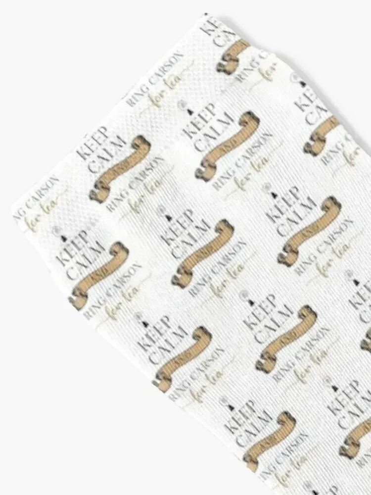 Keep Calm and Ring Carson Socks Crossfit floor set Heating sock Women's Socks Men's