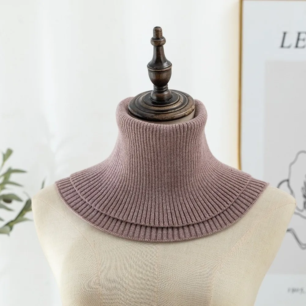 جديد محبوك وشاح دافئ Coldproof بلون وهمية طوق يندبروف منديل الخريف والشتاء