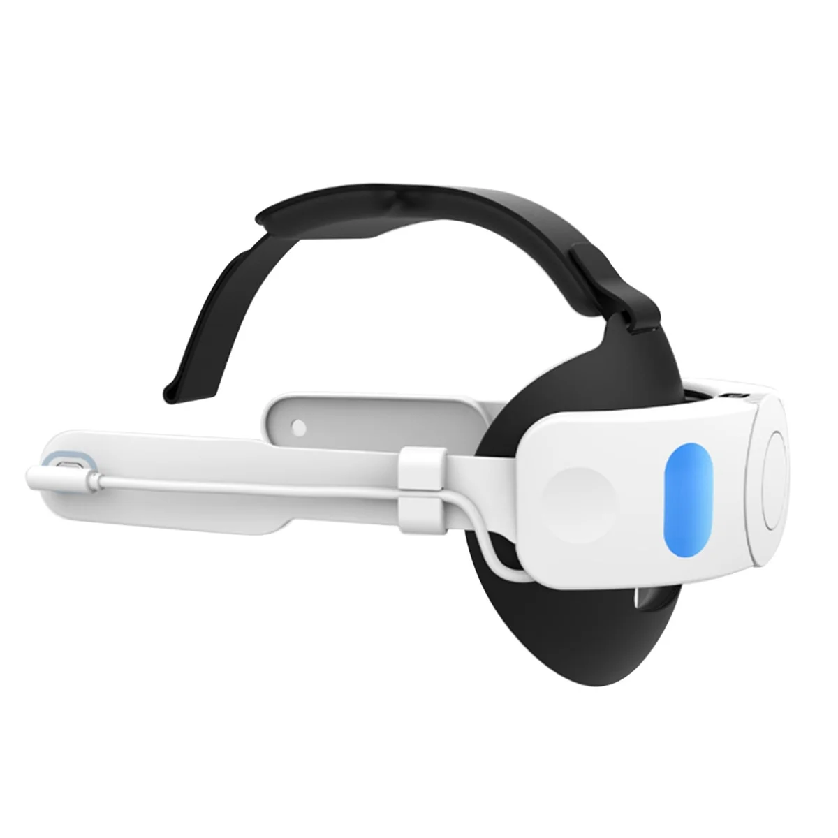 

Battery Head Strap Compatible for Meta Quest 3, Rechargable Headstrap to Extend Playtime and Comfort for VR Headset