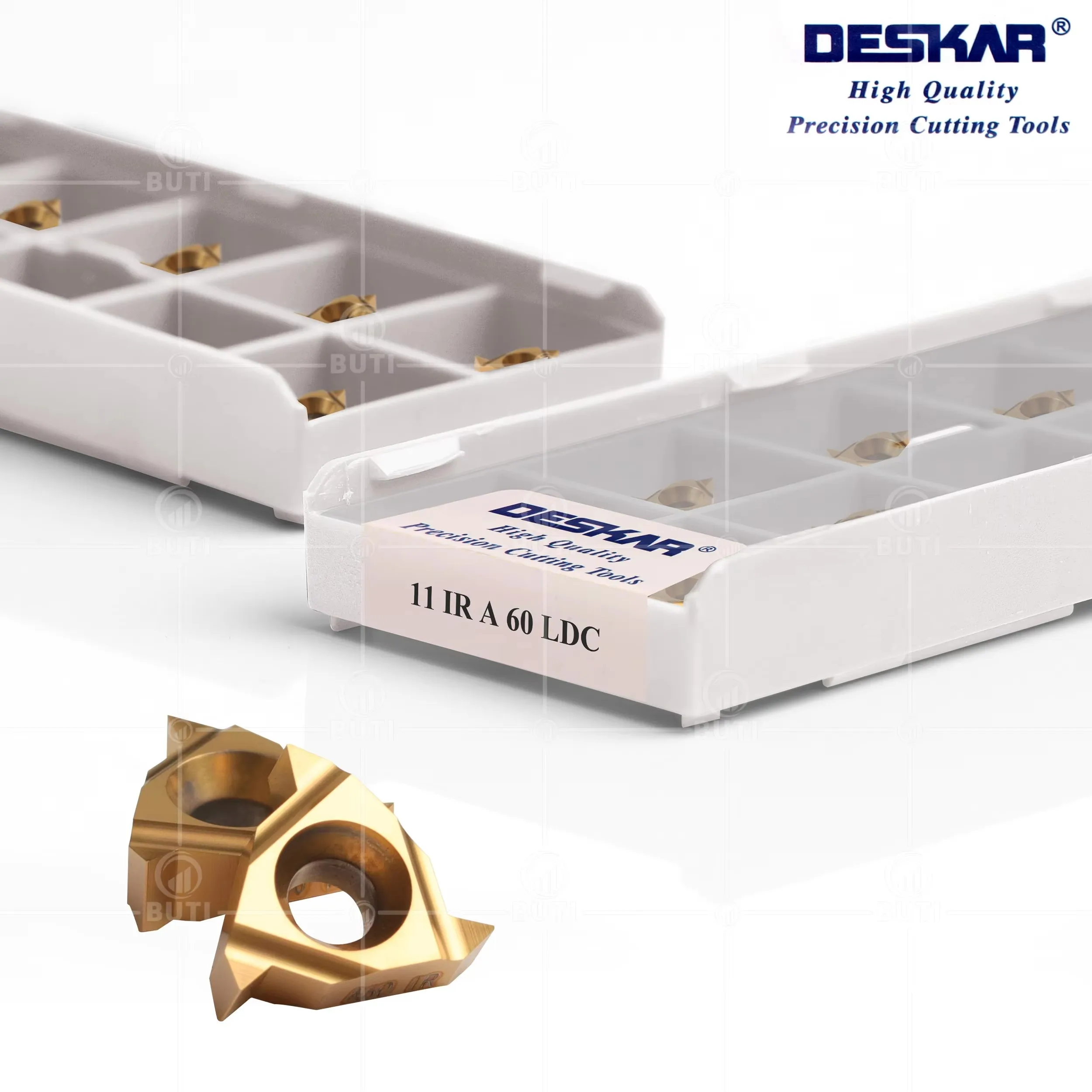 DESKAR 100% Original 11ER 11IR A55 A60 14W 16W 19W LDC  Lathe Cutter Tool Threading Carbide Inserts Turning For Steel Parts Tool