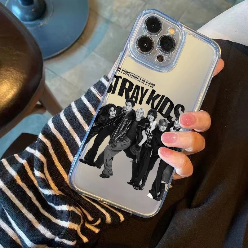 StrayKids TPU Phone Case for iPhone 17 Air 16E 16 15 14 13 12 11 Pro Max X Xs XR 8 7 Transparent Protector  Shockproof Cover view 2