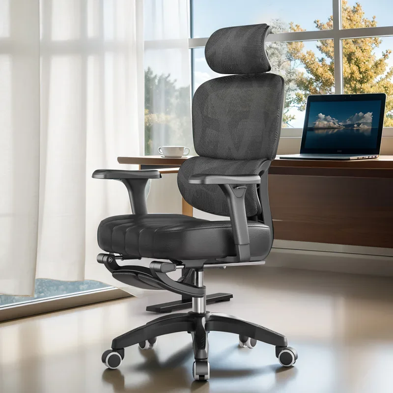 Ergonomic Office Chair for Home And Computer Use Comfortable Non-Tiring Gaming Chair Back Support for Sedentary Activities