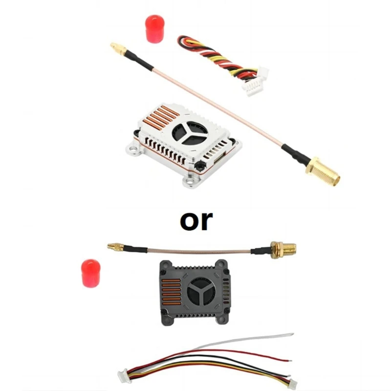 

3W VTX Video Transmitter 5.8Ghz 48CH 2-8S 25mW/1000mW/2000mW/3000mW Adjust