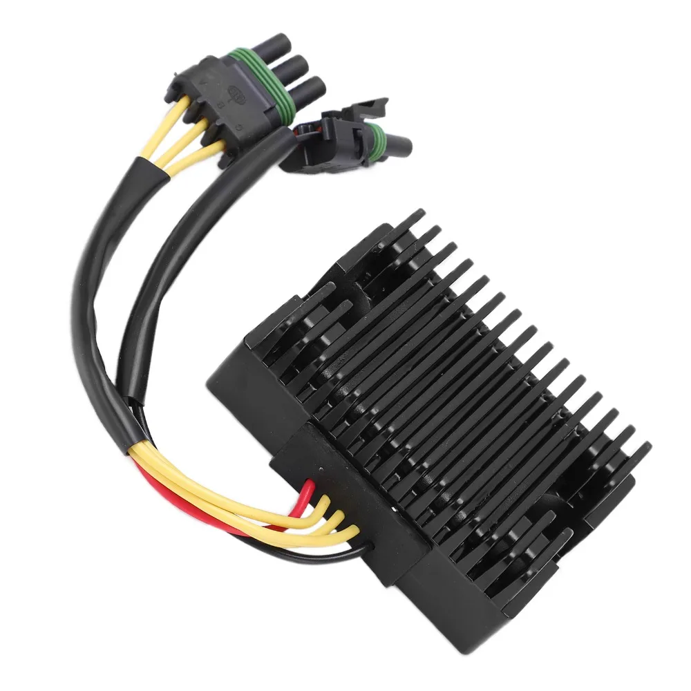 Black Voltage Regulator Rectifier Aluminum Shell High Output Replacement Voltage Regulato Boat Voltage Regulator For SeaDoo GTX