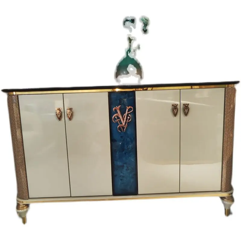 modern simple porch table against the wall into the home end view table high-end design porch cabinet