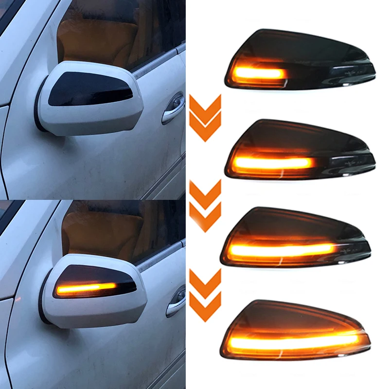 Lewy + prawy kierunkowskaz LED w lusterku wstecznym do Mercedes-Benz Viano VITO W639 W204 S204 A 2048200721   A 2048200821