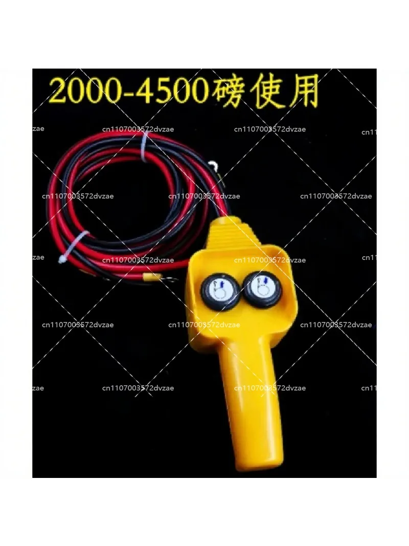 Wireless Winch Control Box with Remote Controller, 12V Winch Accessories Relay Kit for Truck SUV ATV