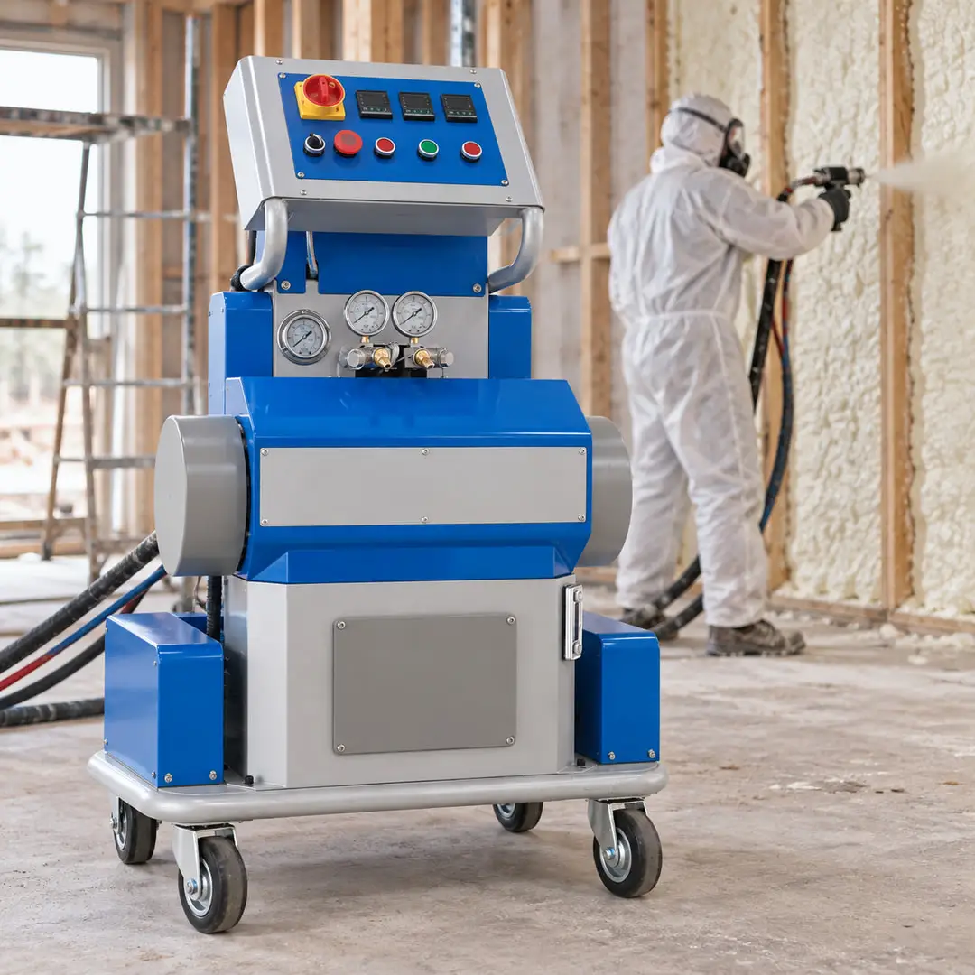 Flexible Reliable Pumping Action PU Foam Injection Machine Customized for Cold Rooms Spray Foam Machine Demanding Project Use