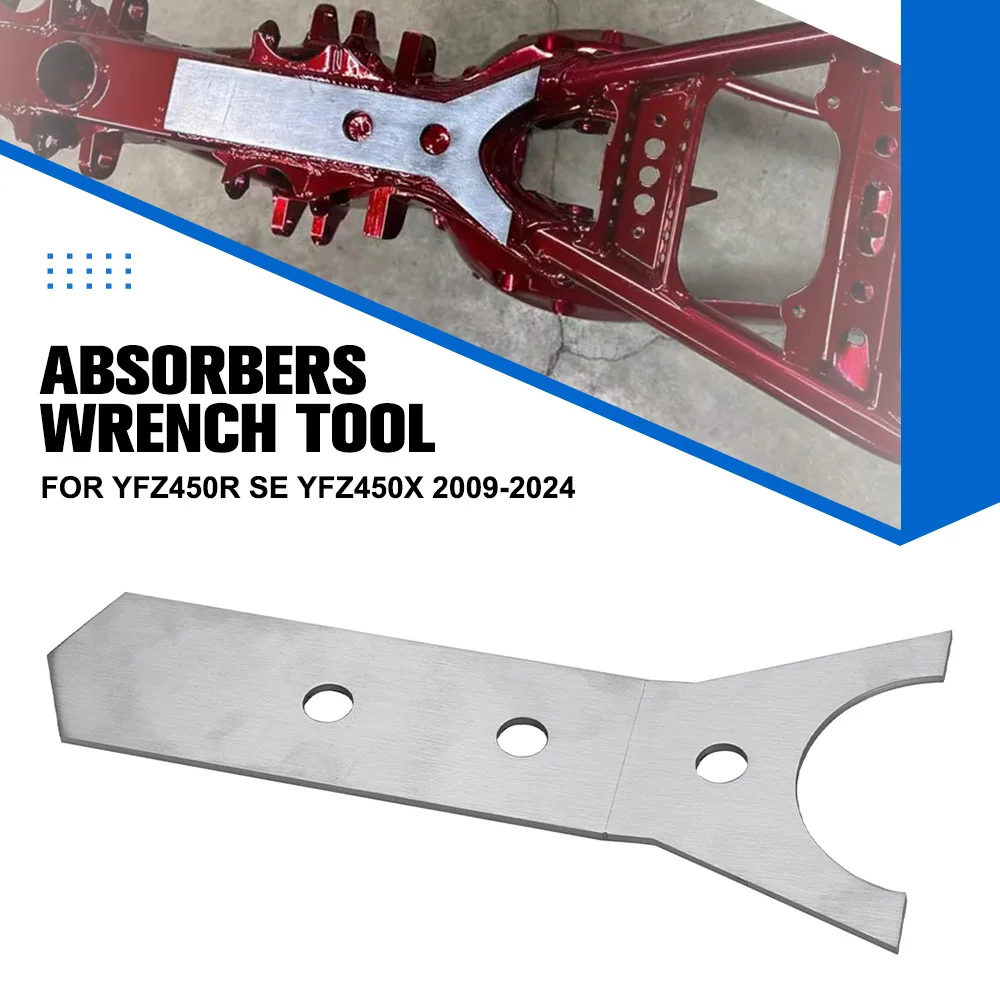 

Комплект втулок нижней рамы мотоцикла для Yamaha YFZ450R SE YFZ450X 2009-2022 2023 2024, задние амортизаторы, гаечный ключ, аксессуары для инструментов