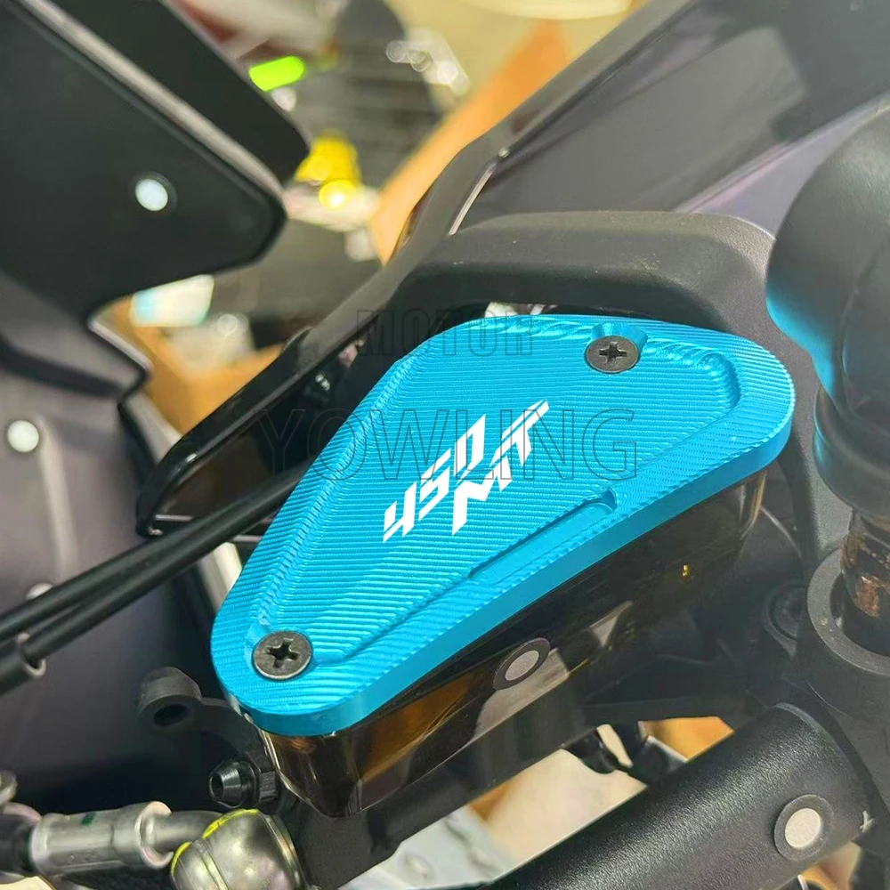 

Motorcycle Accessories Front Rear Brake Clutch Fluid Reservoir Cover Caps FOR CFMOTO 450MT CF MOTO 450 MT 2024 2025 CF450MT 2026