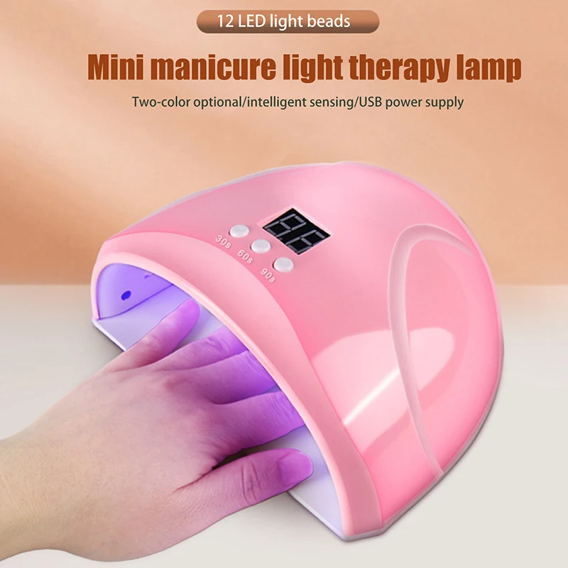 36 واط جيل طلاء الأظافر مستشعر الأشعة تحت الحمراء ورنيش علاج آلة مسمار مسمار العلاج بالضوء آلة USB مسمار مصباح 12 الأشعة فوق البنفسجية المصابيح ضوء علاج