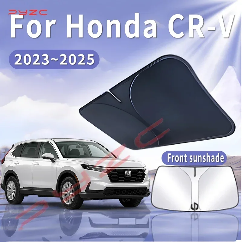

Foldable Car Sun Visor For Honda CR-V 2023 2024 2025 Front Windshield Sunshade Heat Insulation Summer Cooling Auto Accessories
