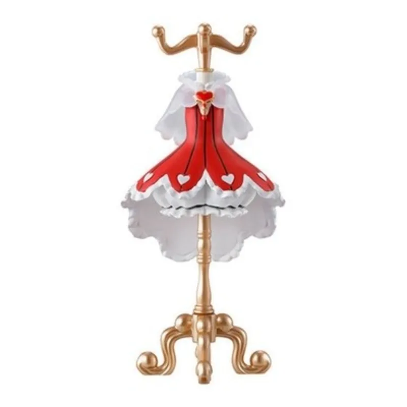 Bandai Card Captor Sakura Gashapon Mini Wieszak na Ubrania Mały Stojak na Biżuterię Ozdoby Kolekcjonerskie Prezenty