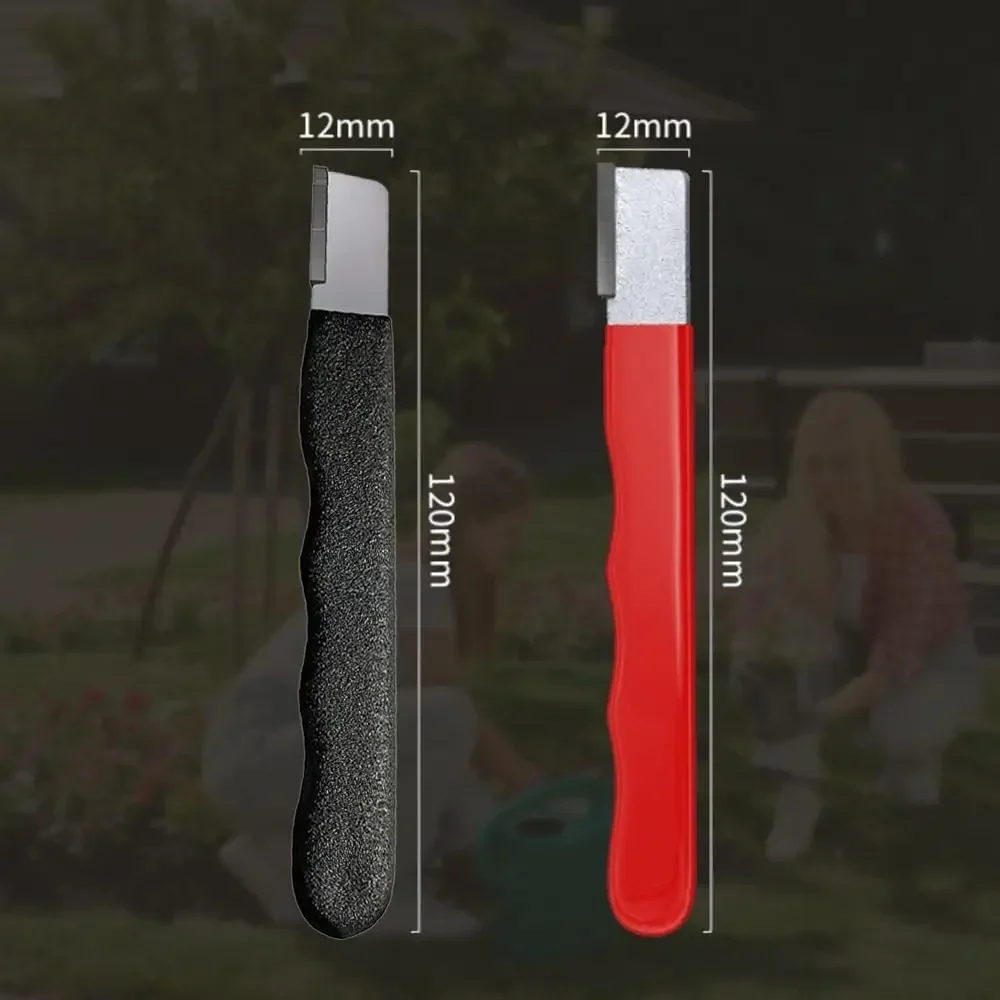 1pc Portable Professional Kitchen Knife Sharpener Tungsten & Diamond Ceramic Sharpening Stone for Garden Scissors