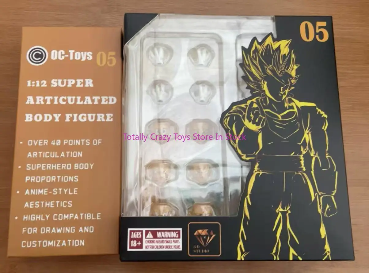 

In Stock OC Toys Dragon Ball SHF Super Saiyan SSJ Vegito Son Goku Vegeta 3.0 Doll Anime Action Figure Model Gift Toy0.