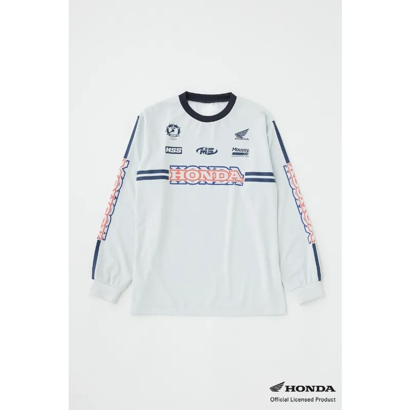 

2026 Honda Racing Team Retro Hip Hop Casual Long Sleeve T-shirt Fashionable and Comfortable Sportswear Motorcycle Enthusiast Top