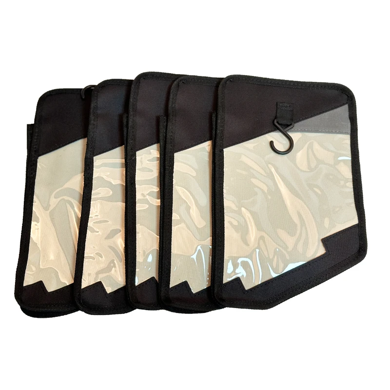 Nylon canvas surf fin bag for 3 or 2 fins, waterproof, with 2 compartments for key screws.