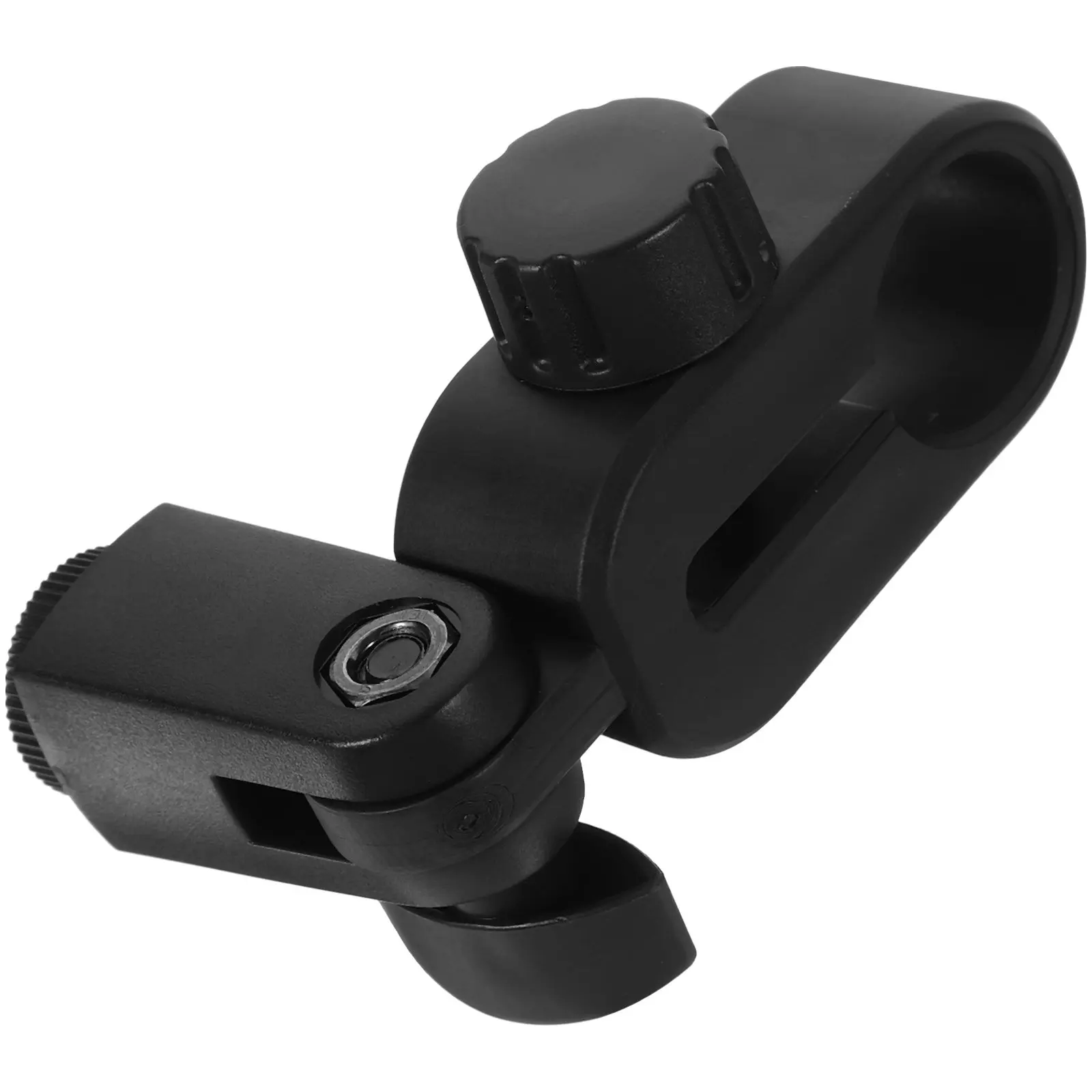 Microphone Clip Stable Plastic Shock Mount for Mic Stand Universal Holder Reduce Interference Improve Audio Clarity Live