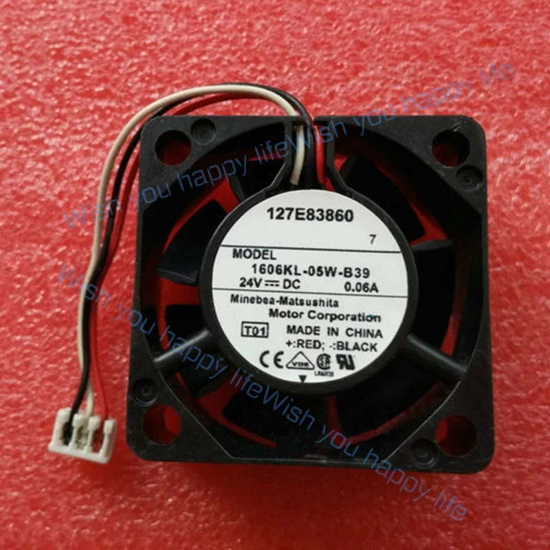 

L... New 1606KL-05W-B39 24V 0.06A 3-Wire Inverter Cooling Fan #rt