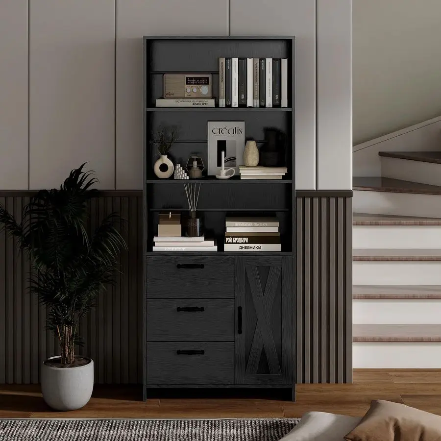 Bookshelf With Door…