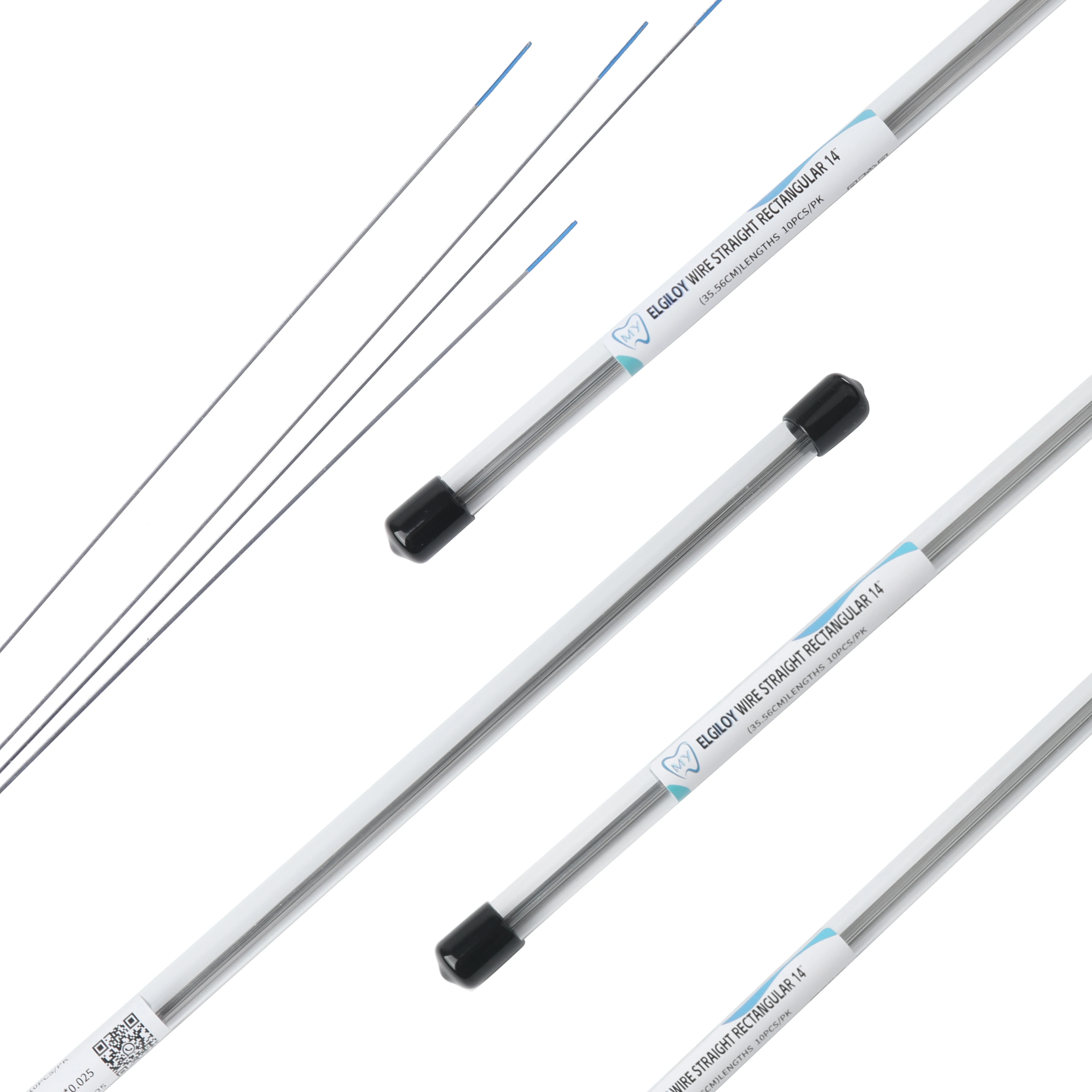 Elgiloy Orthodontic Archwire Blue Wire  Straight Rectangular High Quality Dentistry Supplies Compatible With Rmo Style