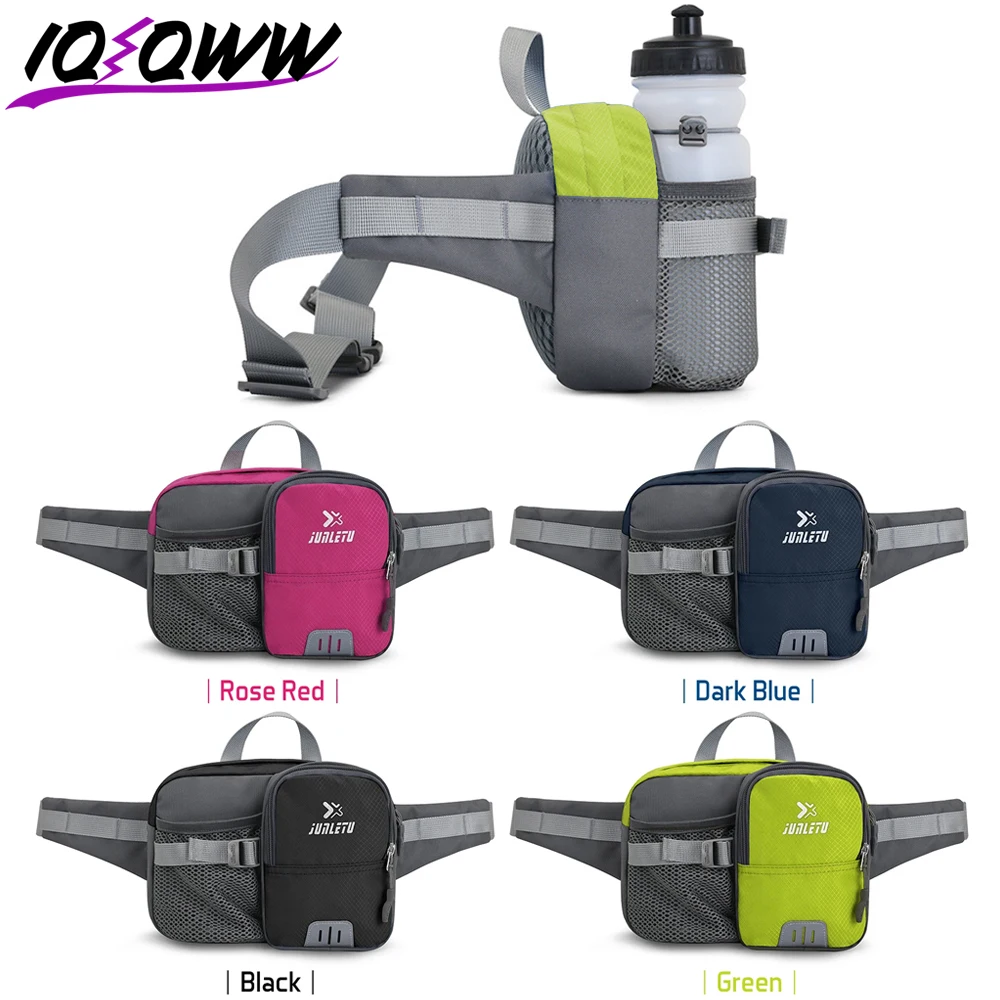 

1PCS Adjustable Waist Fanny Pack, Running Gear with Phone Holder & Water Bottle Pocket, Unisex for Travel, Workout and Hiking