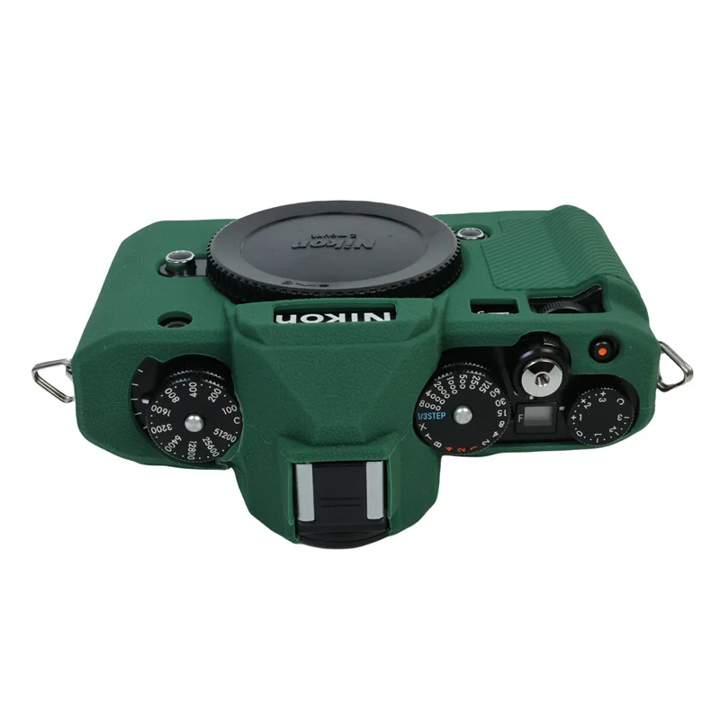 เคสซิลิโคนหุ้มเกราะด้ามยางอุปกรณ์ป้องกันฝาครอบผิวกรอบสำหรับกล้อง Nikon ZF mirrorless กรอบป้องกันกระเป๋าวิดีโอ