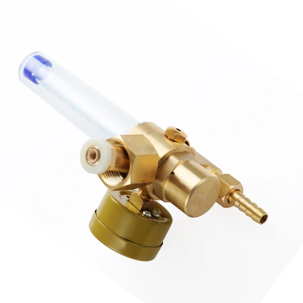 Safe Stable Argon Regulator G5/8"0-25Mpa CO2 Mig Tig Flow Meter Gas Regulators Flowmeter Welding Weld Gauge Pressure Reducer