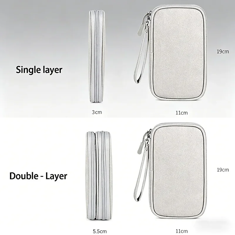 Travel Bag Storage Pouch Portable  Wire Organizer Zipper Bag Holiday Accessories Travel Voyage Indispensable